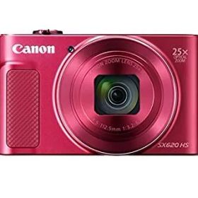 【中古】Canon コンパクトデジタルカメラ PowerShot SX620 HS レッド 光学25倍ズーム/Wi-Fi対応 PSSX620HSRE