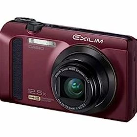 【中古】CASIO カシオ デジタルカメラ EXILIM EX-ZR300RD レッド ハイスピード 高速連写