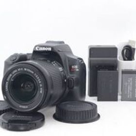 良品★Canon キャノン EOS Kiss X10 標準ズームキット ブラック 2410万画素 デジタル一眼レフカメラ R5492