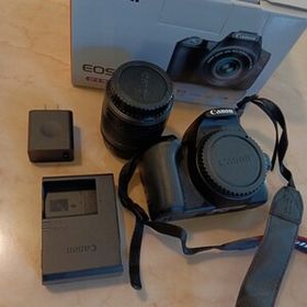 キャノン カメラ EOS kiss x10EF-S 18-55 IS STM Kit Canon 黒 一眼レフ