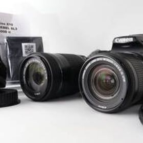 ia1086amy Canon デジタル一眼レフカメラ EOS Kiss X10 ダブルズームキット ブラック EOSKISSX10BK-WKIT