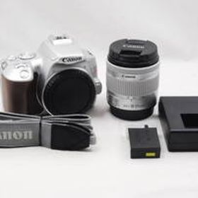 ★美品★人気色 即決 格安 売切 キヤノン Canon EOS Kiss X10 標準ズームレンズキット シルバー デジタル一眼カメラ（R7-636）