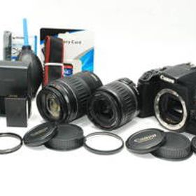 キャノン CANON EOS Kiss X10i ダブルレンズセット( EF18-55㎜ +EF 55-200㎜）r226