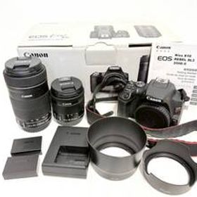 H2636*54 シャッターOK Canon キャノン EOS KISS イオスキス X10 EFS 18-55㎜ 55-250㎜ デジタル一眼レフカメラ 付属遺品多数