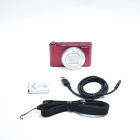 B#12070 SONY デジタルカメラ DSC-WX500 光学30倍ズーム 1820万画素 レッド Cyber-shot DSC-WX500 RC