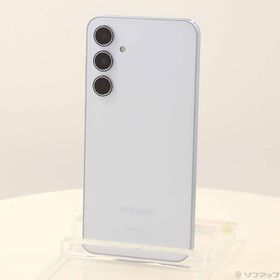 〔中古〕SAMSUNG(サムスン) Galaxy A55 5G 128GB オーサムアイスブルー SCG27 au SIMフリー〔247-ud〕