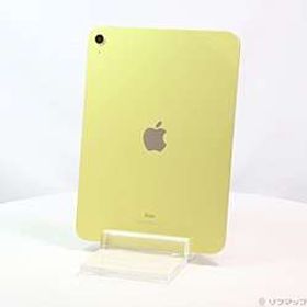 iPad 第10世代 64GB イエロー MPQ23J／A Wi-Fi ［10.9インチ液晶／A14-Bionic］