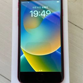 超美品‼️iPhone SE 第2世代 （SE2） レッド 64GB SIMフリー