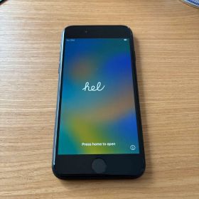 ジャンク iPhone SE2 64GBバッテリー87%画面ヒビ・タッチ不良あり