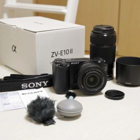 VLOGCAM ZV-E10 II ダブルズームレンズキット ZV-E10M2X