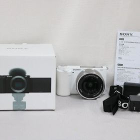 【美品 返品保証】 【シャッター回数492回】ソニー Sony ZV-E10 ホワイト E PZ 16-50mm F3.5-5.6 OSS ミラーレス一眼 e8307