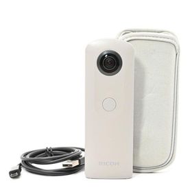 ＜良品＞ RICOH THETA SC ホワイト｜360度全天球撮影対応(ビデオカメラ)
