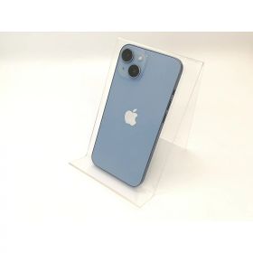 【中古】Apple SoftBank 【SIMフリー】 iPhone 14 512GB ブルー MPXM3J/A【秋葉4号】保証期間1ヶ月【ランクB】