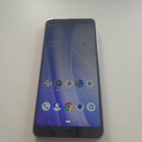 シャープ アクオススマホ SHV46 ネイビー 64GB 通電動作OK初期化済み スマートフォン「AQUOS sense3 plus サウンド」＜SHV46＞をKDDIより