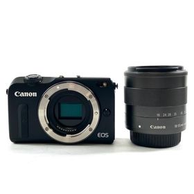 キヤノン Canon EOS M2 EF-M 18-55 IS STM レンズキット ブラック デジタル ミラーレス 一眼カメラ 中古