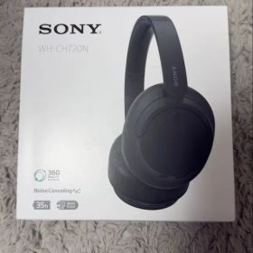 SONY WH-CH720N ブラック ワイヤレスヘッドフォン