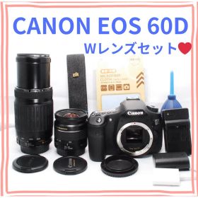 入学式に⭐︎canon eos 60D⭐︎Wレンズセット⭐︎超望遠レンズ付き⭐︎