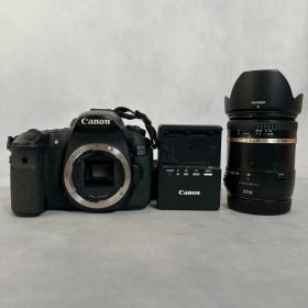 【管2603-340】CANON キヤノン EOS 60D デジタル一眼レフカメラ DS126281 ボディ ＋ レンズ 18-270mm ブラック 現状渡し 動作未確認