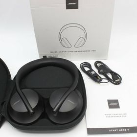ボーズ(BOSE)のBOSE NOISE CANCELLING HEADPHONES 700 トリプルブラック ワイヤレスノイズキャンセリングヘッドホン ボーズ 本体(ヘッドフォン/イヤフォン)