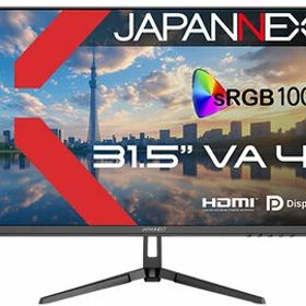 JAPANNEXT 液晶ディスプレイ 31.5型/3840×2160/ブラック JN-V315U2