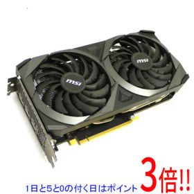 【1日と5.0のつく日、18日はポイント3倍！】【中古】MSI製グラボ GeForce RTX 3070 VENTUS 2X OC PCIExp 8GB