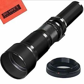 【中古】long-range 650?mm-1300?mm F / 8望遠ズームレンズfor CanonデジタルEOS Rebel t2i、t3、t3i、t4i、t5i、t5、t6、t6i, t6s、sl1、eos60d、eos70d(レンズ(単焦点))