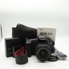 キヤノン(Canon)の【シャッター回数4242回】■ほぼ新品■ EOS 60D レンズキット(デジタル一眼)