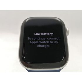【中古】Apple Apple Watch Series10 46mm GPS シルバーアルミニウムケース/デニムスポーツバンド (M/L) MWWM3J/A【ECセンター】保証期間１ヶ月【ランクB】