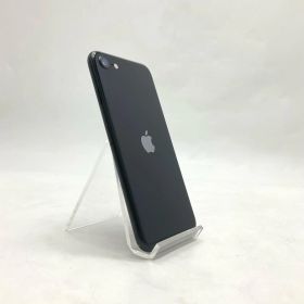 【全額返金保証】【最速発送】 iPhone SE（第3世代） 64GB ミッドナイト Softbank SIMフリー 白ロム 動作確認済 75%