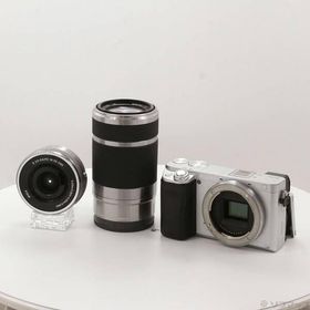 〔中古〕SONY(ソニー) α6400 ILCE-6400Y ダブルズームレンズキット シルバー〔258-ud〕