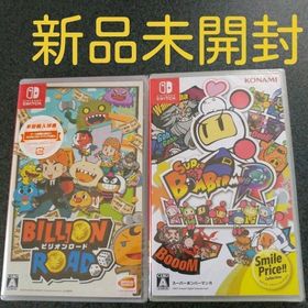ニンテンドースイッチ(Nintendo Switch)のビリオンロード 早期購入特典付き + スーパーボンバーマン R(家庭用ゲームソフト)