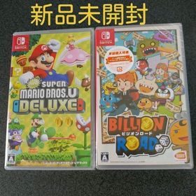 ニンテンドースイッチ(Nintendo Switch)のNew スーパーマリオブラザーズ U デラックス ビリオンロード 早期購入特典付(家庭用ゲームソフト)