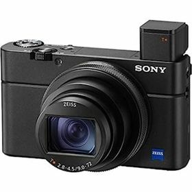【中古】（非常に良い）ソニー/コンパクトデジタルカメラ/Cyber-shot / RX100VII / ボディ/ブラック / 1.0型積層型CMOSセンサー / 光学ズーム8倍(24-200mm) / 180度チル(コンパクトデジタルカメラ)