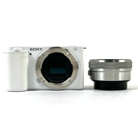 ソニー SONY VLOGCAM ZV-E10L パワーズームレンズキット ホワイト デジタル ミラーレス 一眼カメラ 中古