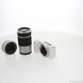 〔中古〕SONY(ソニー) VLOGCAM ZV-E10Y ダブルズームレンズキット ホワイト〔198-ud〕