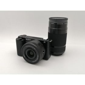 【中古】SONY VLOGCAM ZV-E10Y ダブルズームレンズキット ブラック VLOGCAM ZV-E10Y(B)【三宮センター】保証期間１ヶ月【ランクB】