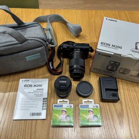 最終値下‼️Canon EOS M200 デジタル一眼レフ 本体と付属品