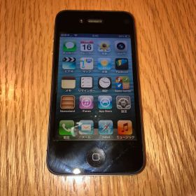 エモい写真 用に！ iPhone4ブラック32GB ジャンク扱い