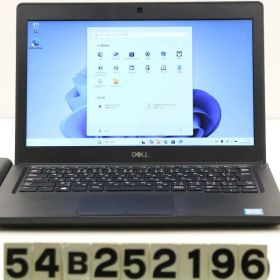 DELL Latitude 5290 Core i5 8250U 1.6GHz/8GB/256GB(SSD)/12.5W/FWXGA(1366x768)/Win11 【54B252196】