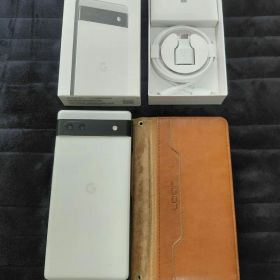 Google Pixel 6a チョーク simフリー 付属品・ケース付き