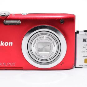 ＜1138＞動作OK Nikon COOLPIX A100 レッド