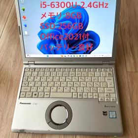 Office21&WIN11！BT良好Let's noteCF-SZ5PDYVS