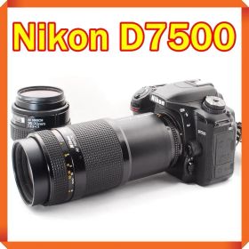 少ないシャッター数！ Nikon D7500 一眼レフカメラ スマホ転送