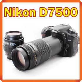 ✨少シャッター数 Nikon D7500 一眼レフ スマホ転送 望遠レンズセット