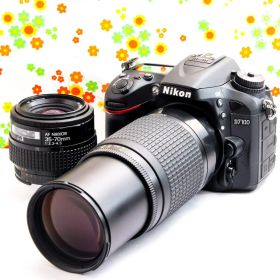 ニコン Nikon D7100☆スマホに転送可♪☆ダブルレンズ☆本格一眼