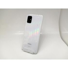 【中古】SAMSUNG au 【SIMロック解除済み】 Galaxy A51 5G プリズム ブリックス ホワイト 6GB 128GB SCG07【秋葉5号】保証期間１ヶ月【ランクB】