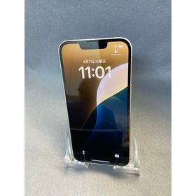 中古 国内版 SIMフリー iPhone13 128GB スターライト色(スマートフォン本体)