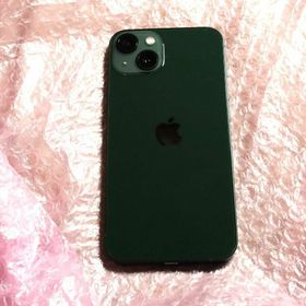 アイフォーン(iPhone)のiphone13simフリー128GB保証残2025年6月バッテリー容量100%(スマートフォン本体)