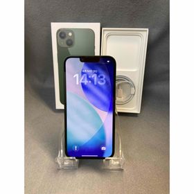 美品 国内版 SIMフリー iPhone13 128GB グリーン色(スマートフォン本体)