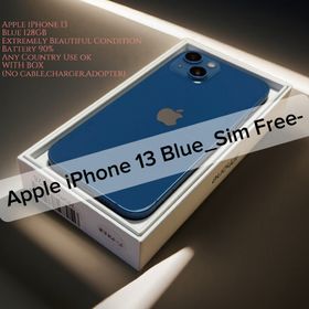 アップル(Apple)のアップル iPhone13 128GB ブルー(スマートフォン本体)